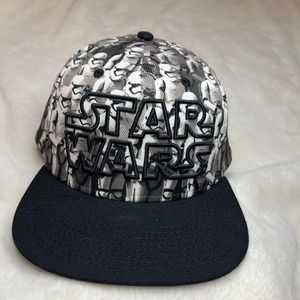 Star Wars Stormtrooper Army Snapback Hat Cap Stormtroopers All Over Flat Bill SW